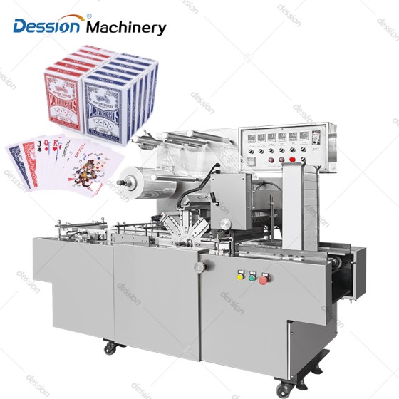 Fully Automatic Playing Cards Cellophane Overwrapping Packing Machine
